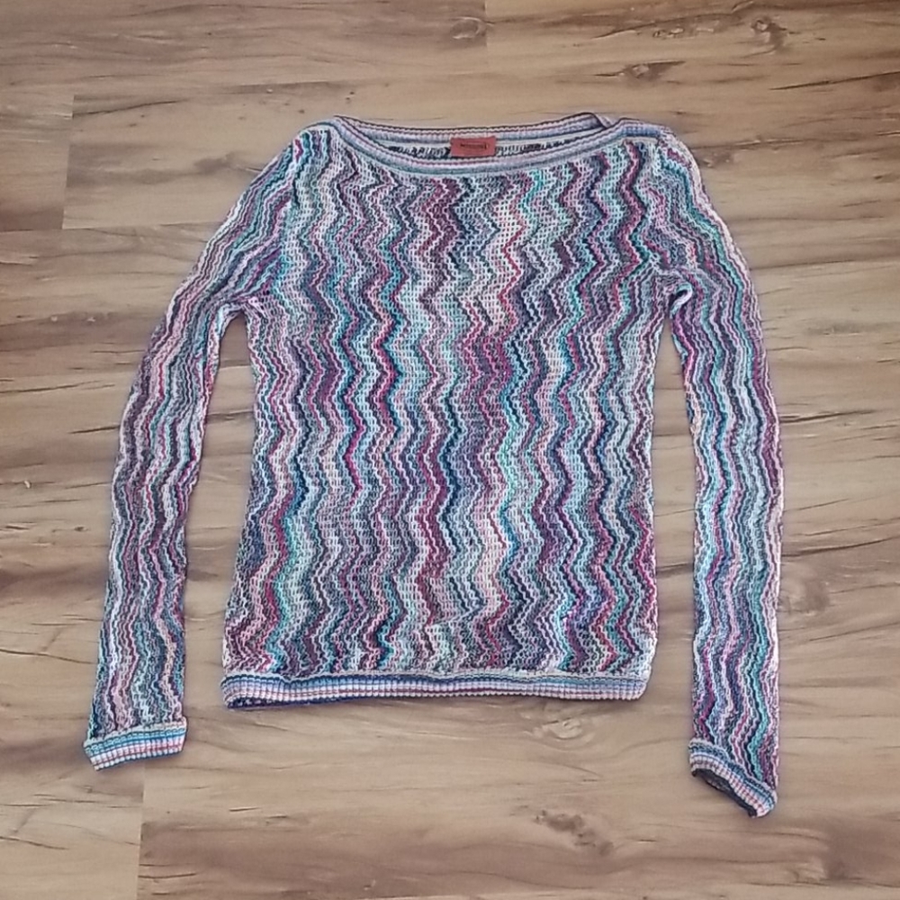 Missoni boat neck sweater